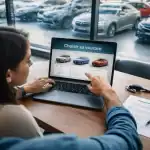 simulateur pour choisir sa voiture, couple en concession