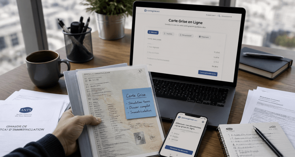 carte grise net en ligne