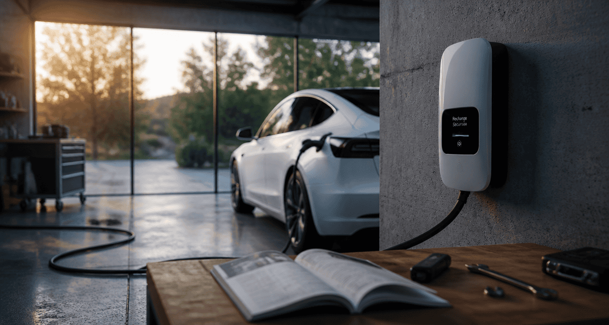 chargeur domestique voiture electrique murale