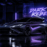 Cupra Dark Rebel prix dans hangar industriel de nuit
