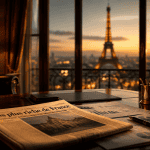 Les plus riche de France, bureau luxe, vue Paris