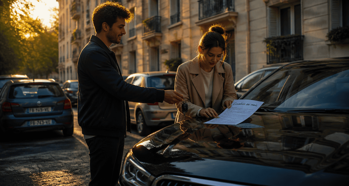 location voiture par mois particulier jeunes remise clés