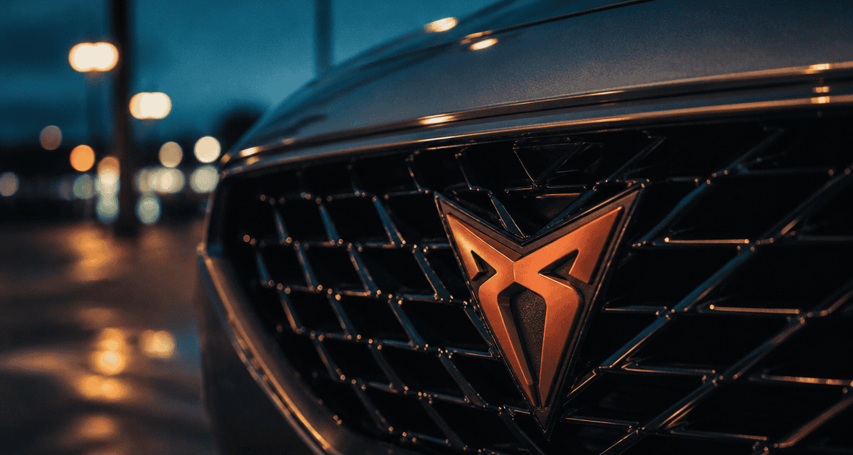 logo cupra calandre formentor nuit