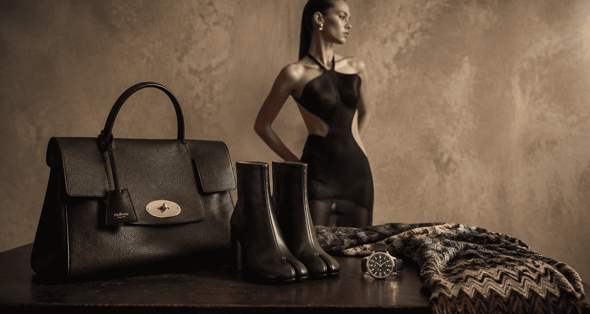 marque de luxe en m accessoires mode
