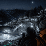 rallye monte carlo 2025 carte virage enneigé wrc nuit