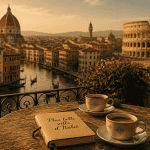Vue terrasse plus belle ville d italie