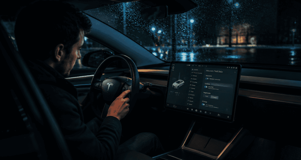 tesla tricks intérieur astuces conducteur