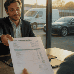 vente véhicule société à particulier tva facture