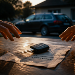 voiture à vendre cause divorce clé et certificat