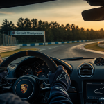 Pilote sur circuit auto thurigneux