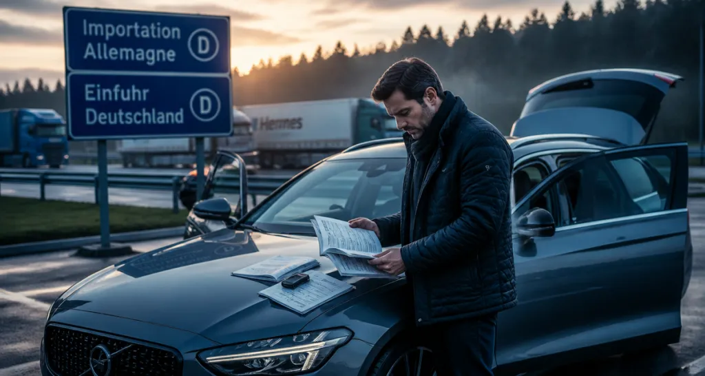 acheter un vehicule en allemagne break documents aire autoroute