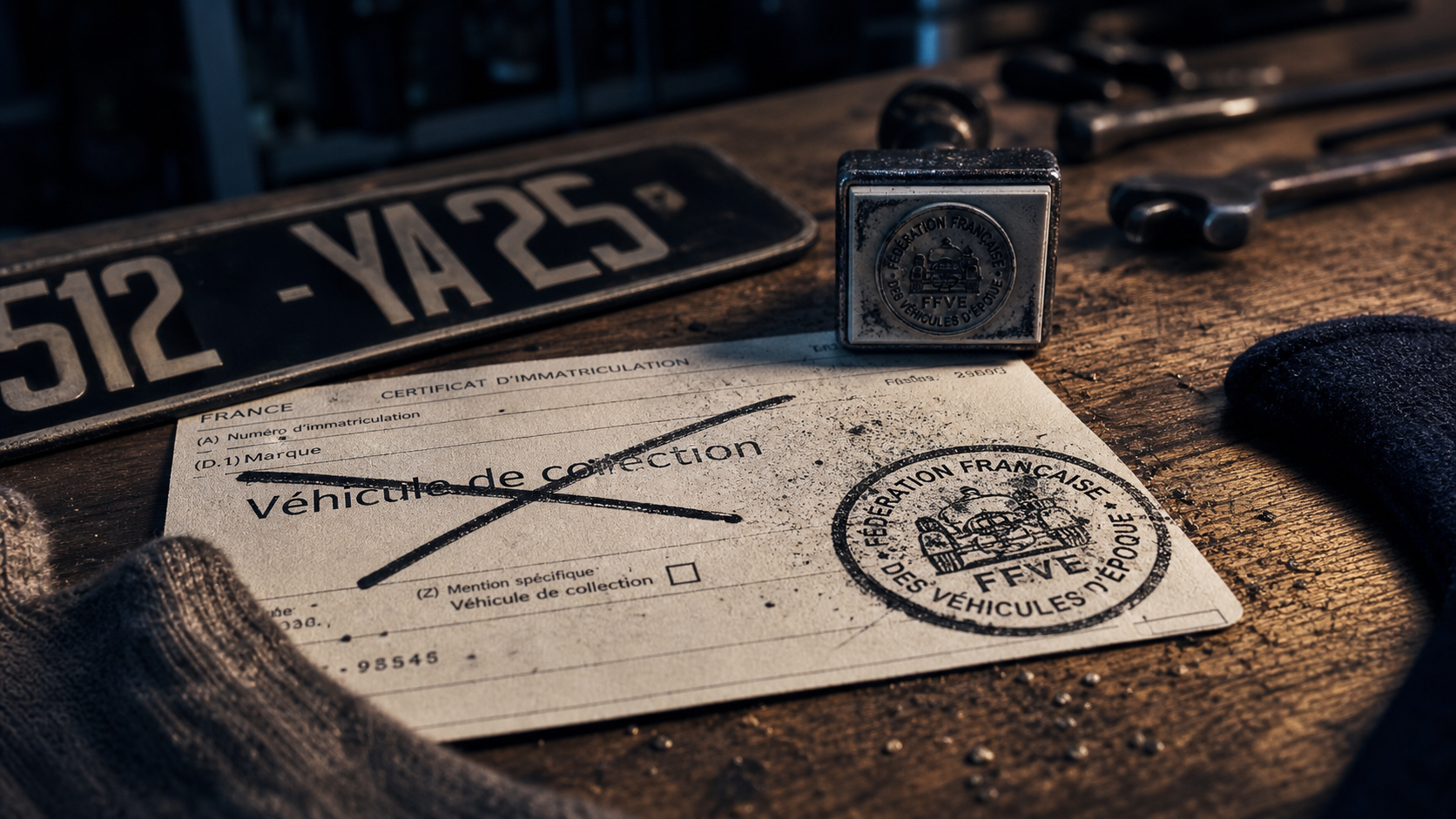 Inconvénient carte grise collection : risques à anticiper