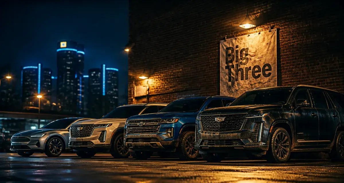 Marque voiture americaine : Big Three, SUV et berline électrique à Detroit