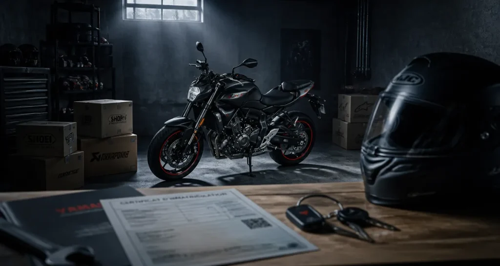 peut on acheter une moto sans avoir le permis moto carte grise garage