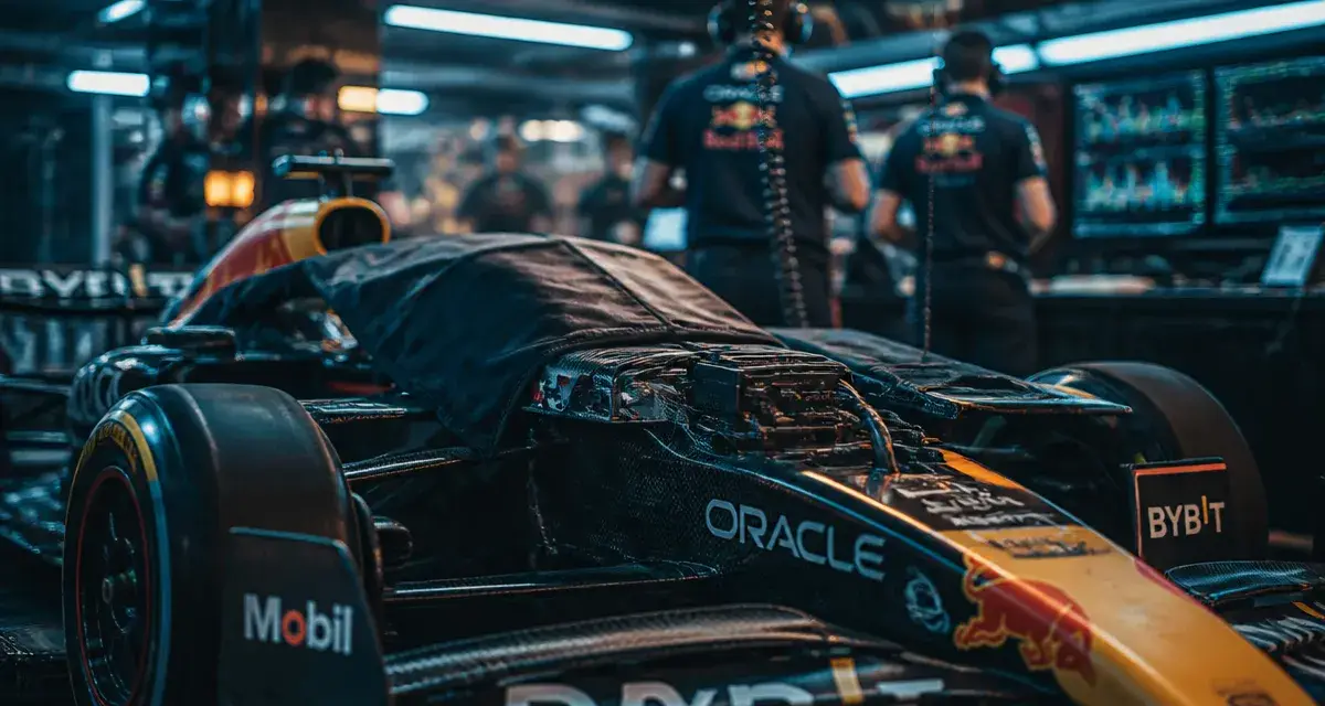 Technologie f1 : monoplace hybride au pit-lane