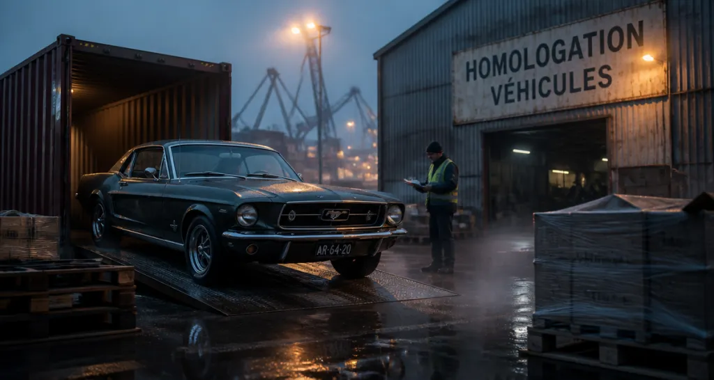 voiture americaine homologation ford mustang