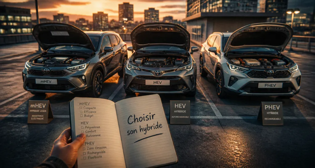 Voiture hybride avis, trois modèles hybrides comparés