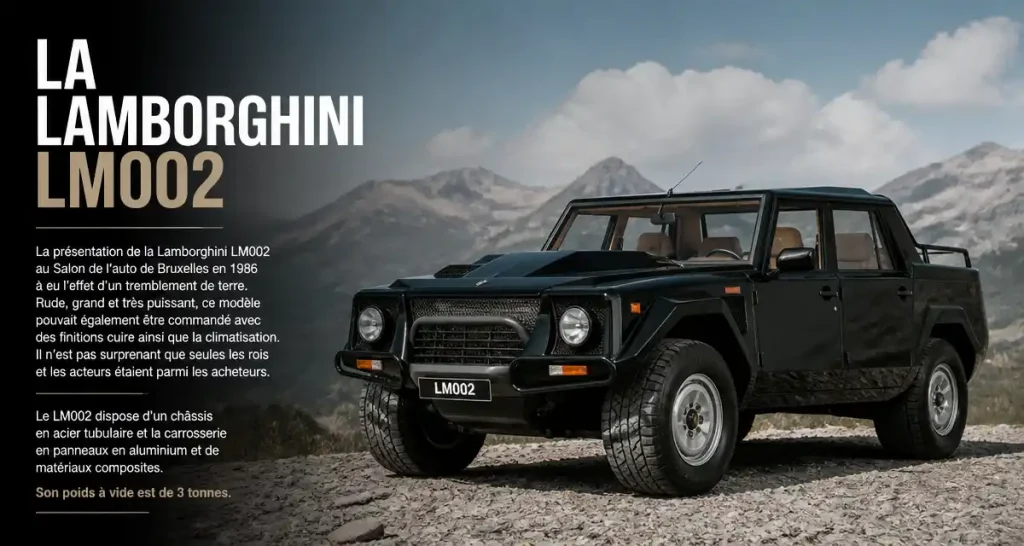 La Lamborghini LM002