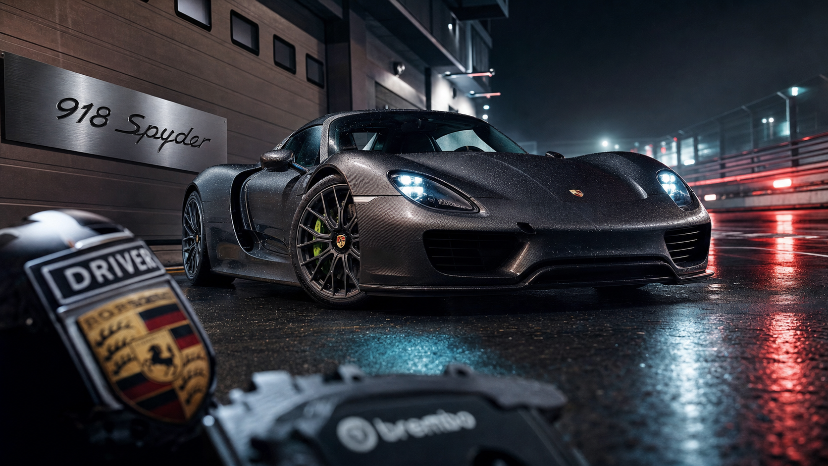 918 spyder : Porsche hybride rechargeable 887 ch sur circuit