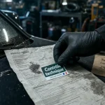 Controle technique annuel voiture : vignette sur procès-verbal