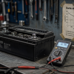 Durée de vie batterie voiture : test de batterie en atelier