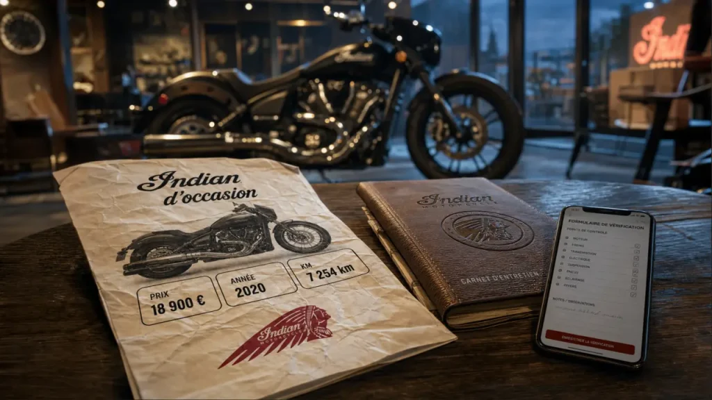 Moto Indian occasion : comparer le prix, le kilométrage et la garantie avant d’acheter