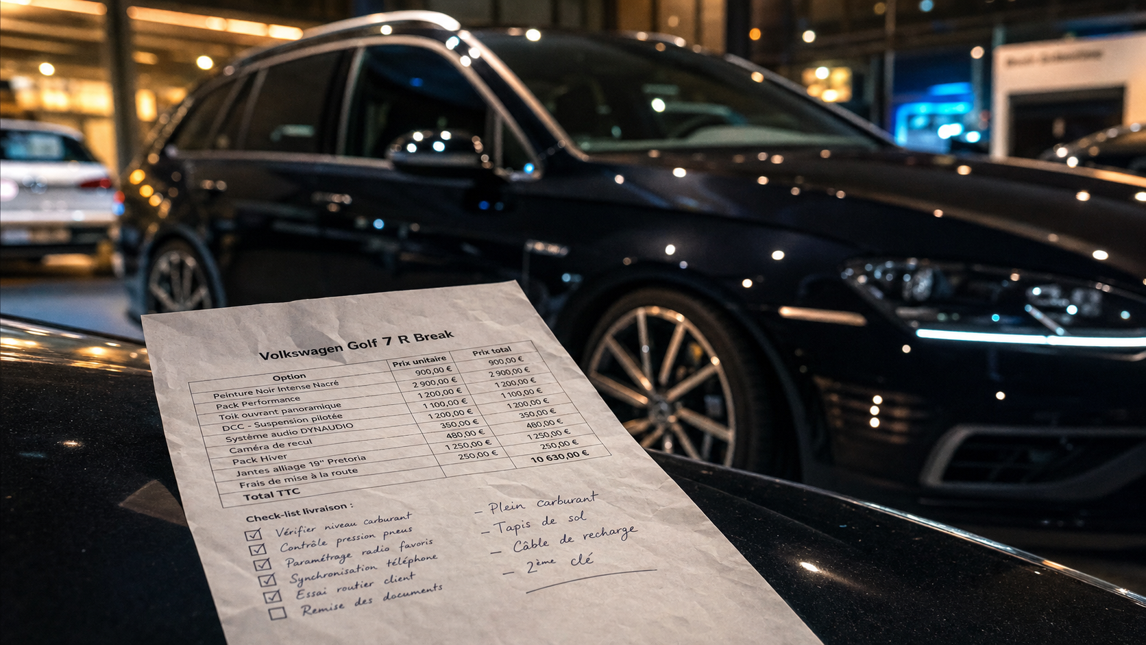Prix golf 7 r : écart entre 18 990 € et 31 290 €