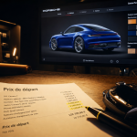 Prix porsche neuve : Cayenne à 911 Turbo Cabriolet, affichage configurateur