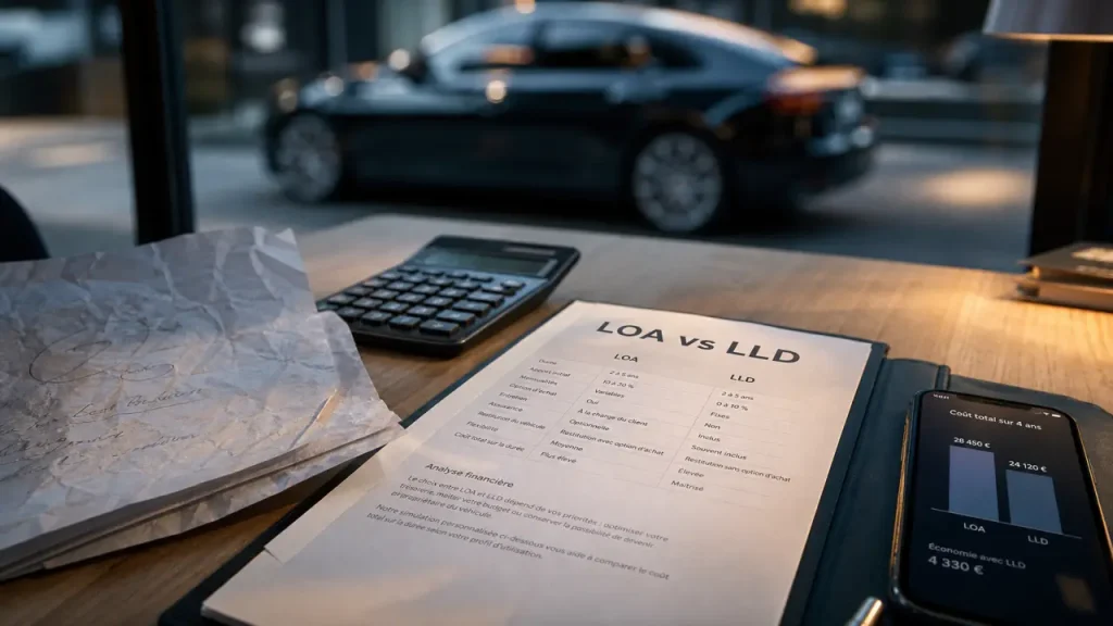 Voiture en leasing avis : contrat, calculatrice et coûts