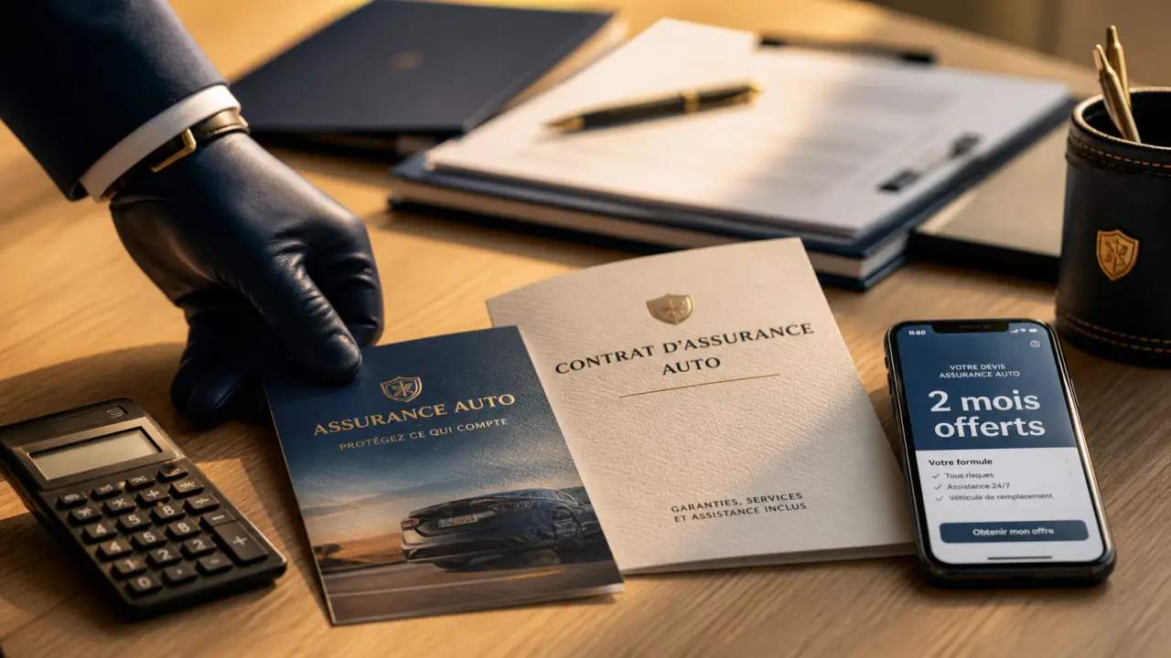 Assurance auto pas cher 2 mois offert : points à vérifier