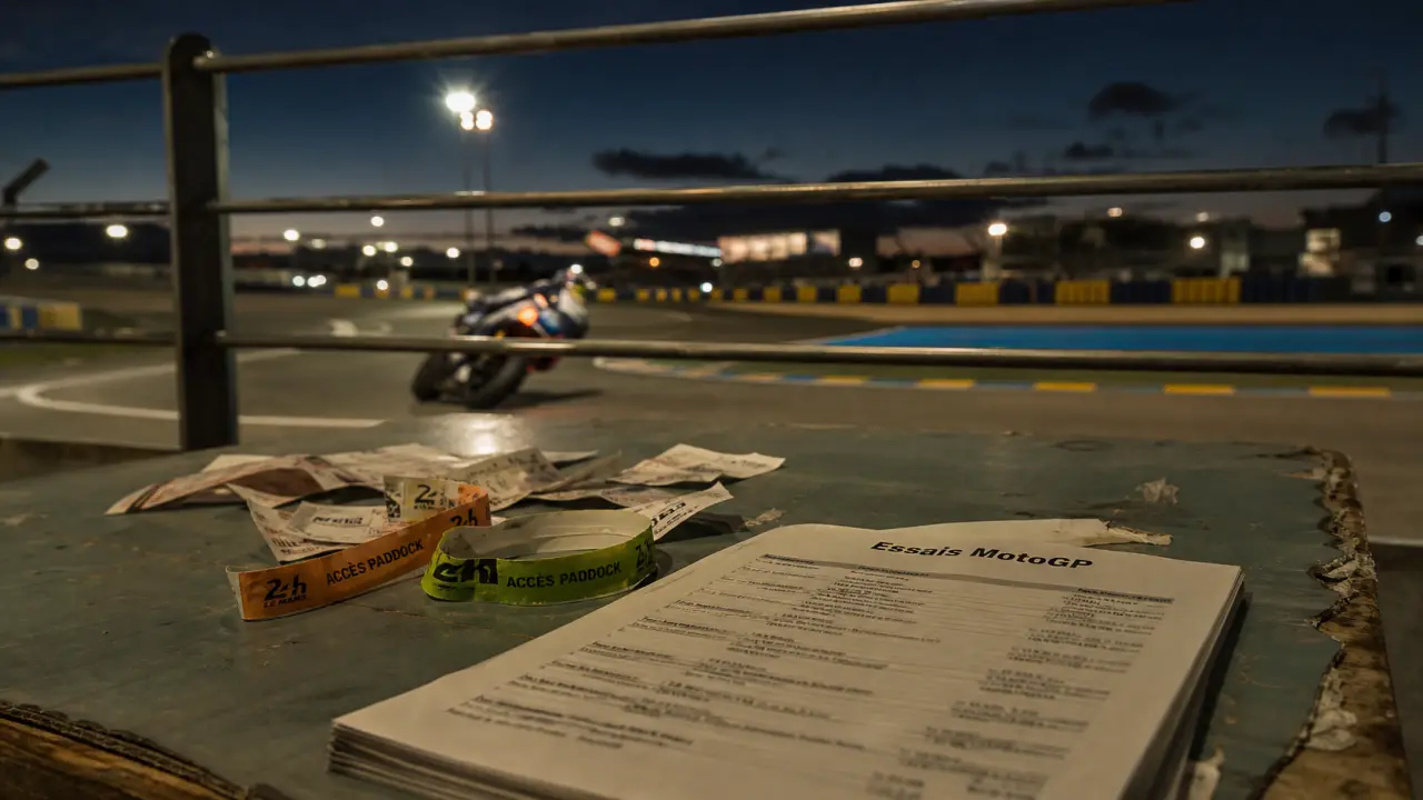 Essai moto gp le mans au circuit : horaires P1