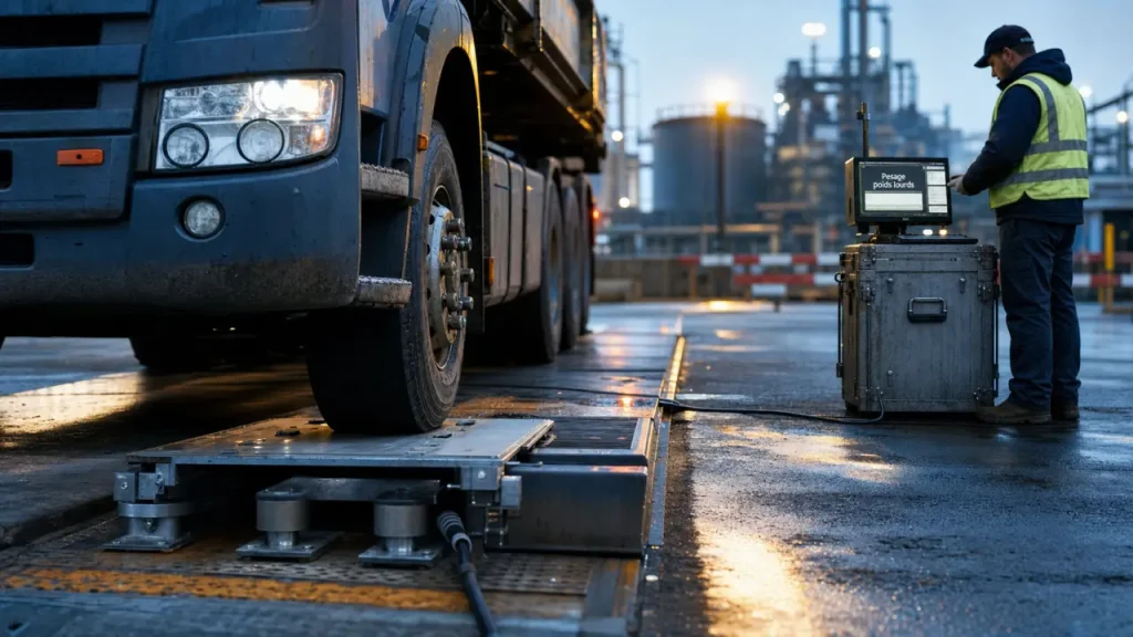 Pesage poids lourds : quel choix entre pèse-essieux, pèse-roues et pont-bascule ?