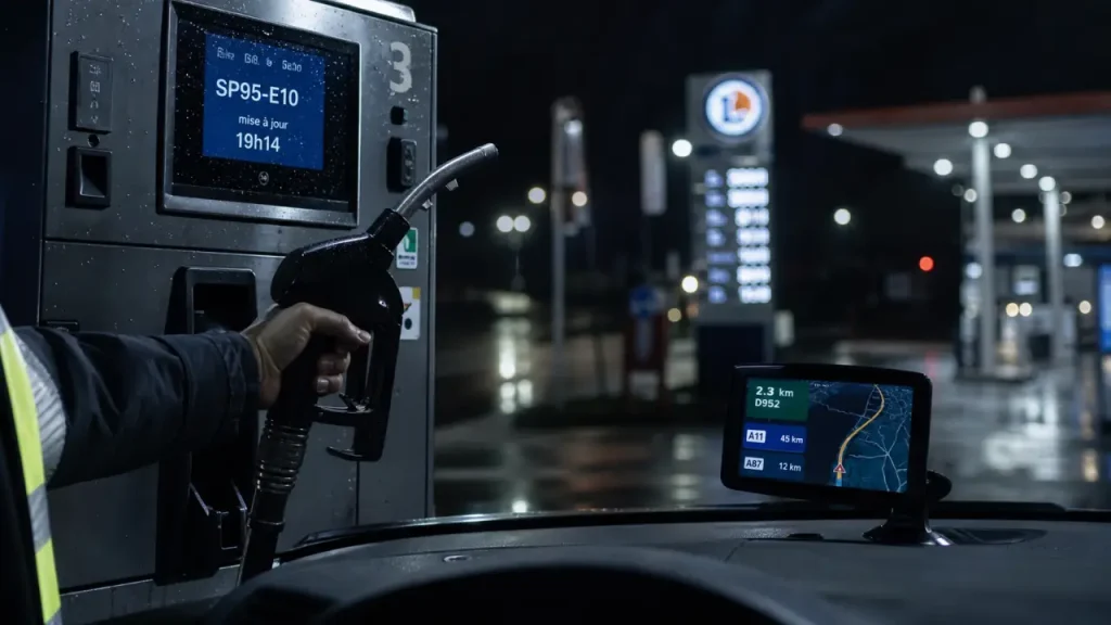 Prix essence à Angers : le bon choix se joue sur le carburant, la distance et l’heure de mise à jour