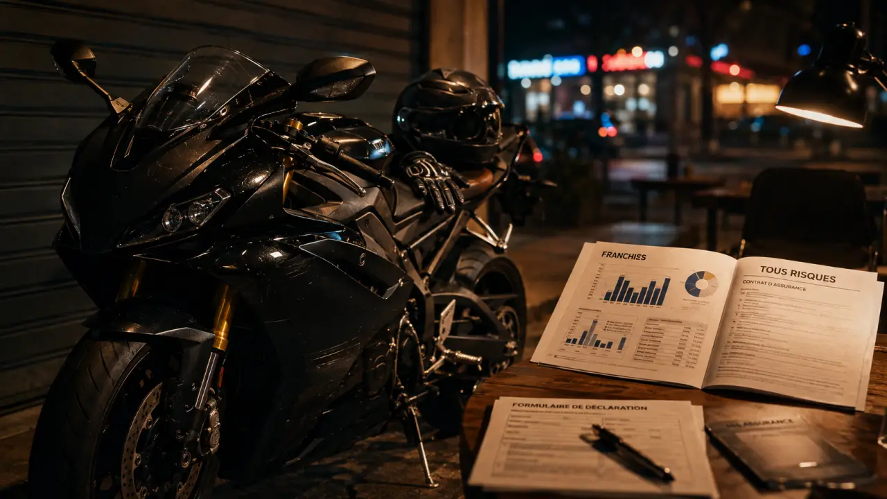 Assurance moto sportive : tous risques, équipement et franchises à vérifier