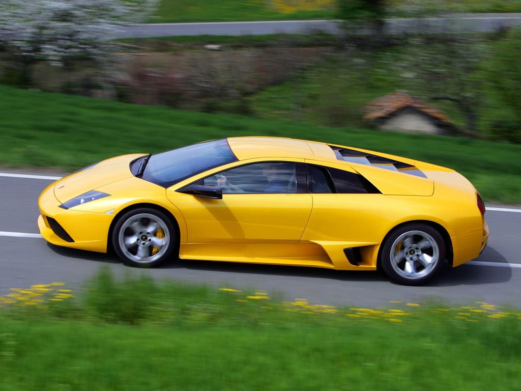 Lamborghini Murcielago jaune