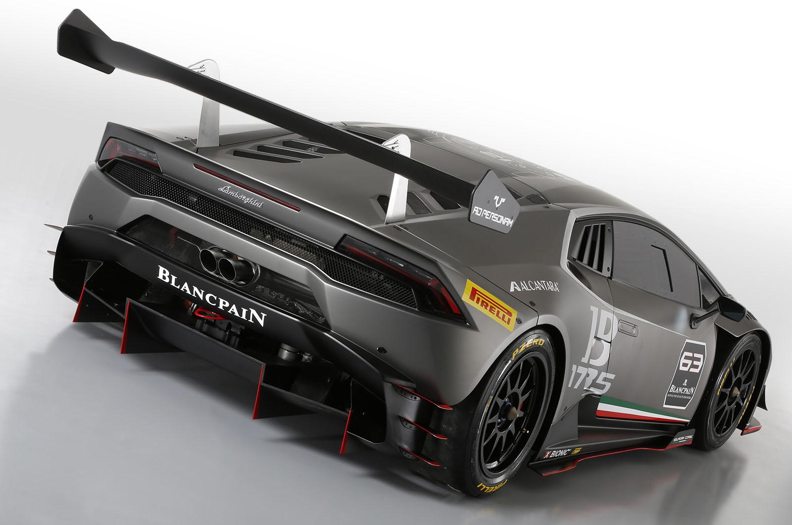 Huracan Super Trofeo vue de derrière